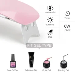 Royala H - Gellak Starterspakket + Inclusief Portable UV LED Lamp + Met 6 Verschillende Gellak Kleuren - Gellak Lamp – Topcoat - Basecoat - Alle Benodigdheden In Eén -Cosmetica Winkel 1200x1200 161
