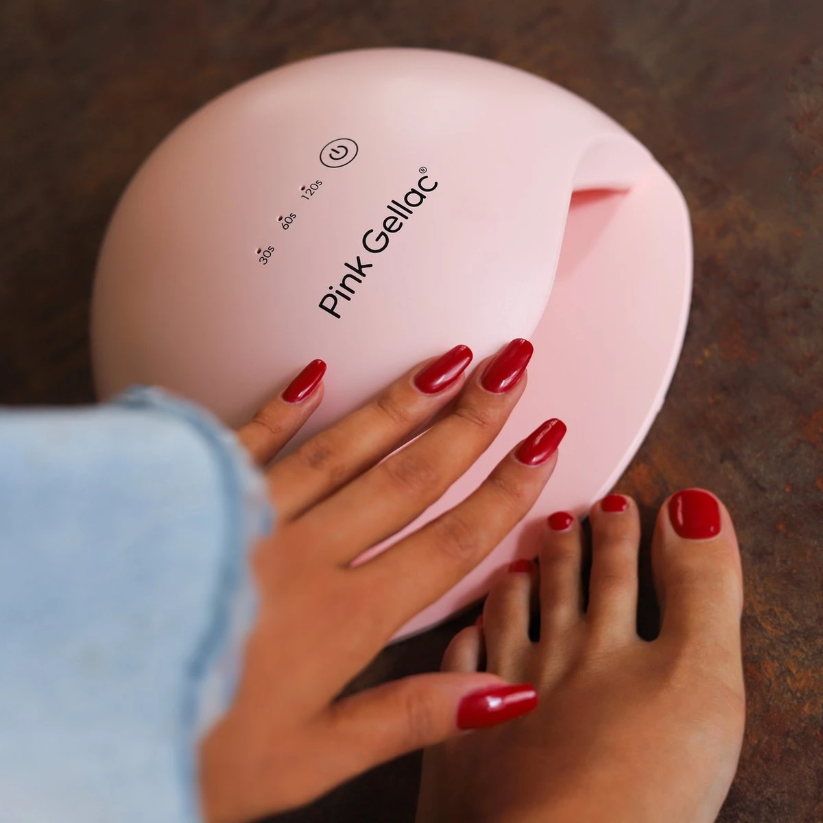 Pink Gellac - Starterset Premium Uncovered Met 4 Kleuren En LED Lamp + Manicure Set 8 Pink Gellac - Starterset Premium Uncovered Met 4 Kleuren En LED Lamp + Manicure Set - Afbeelding 8