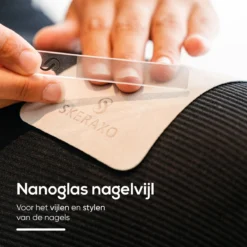 Skeraxo 8-delige Luxe Verschillende Tools - Professioneel Manicure Set & Pedicureset Met Nagelvijl & Nageltang – Behandeling Nagels En Huid -Cosmetica Winkel 1200x1200 241