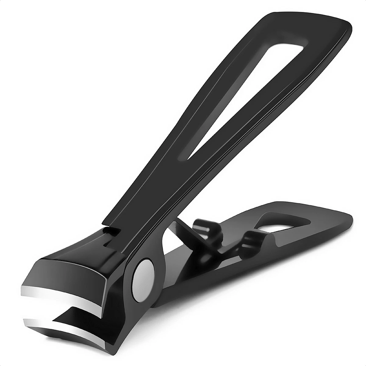 Nagelknipper Voor Kalknagels En Teennagels - Nageltang Met Extra Grote Opening - Zwart 1 Nagelknipper Voor Kalknagels En Teennagels - Nageltang Met Extra Grote Opening - Zwart