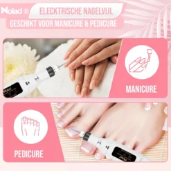 Nolad® Elektrische Nagelvijl - Nagelvijlen - Nagelaccessoires - Wit 12 Nolad® Elektrische Nagelvijl - Nagelvijlen - Nagelaccessoires - Wit -Cosmetica Winkel 1200x1200 29