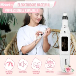 Nolad® Elektrische Nagelvijl - Nagelvijlen - Nagelaccessoires - Wit 15 Nolad® Elektrische Nagelvijl - Nagelvijlen - Nagelaccessoires - Wit -Cosmetica Winkel 1200x1200 32