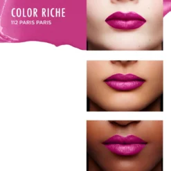 L’Oréal Paris Lippenstift Color Riche Satin - 112 Paris Paris Roze -Cosmetica Winkel 1200x1200 351