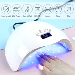 Polygel- Polygel Kit- Polygel Nagels- Polygel Starter Set - RH0594： Thin Nail File 1 Grey Nail File 1 48W White Nail Dryer Helmet Lamp 220V 1 Curved Tweezers 1 Glass Cup 1 Cuticle Fork 1 Cuticle Pusher 1 Nail Cutter 1 Dual End Nail Brush 1 8G Nail Gl -Cosmetica Winkel 1200x1200 38