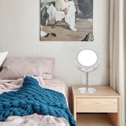 A&K Make Up Spiegel Met Ringverlichting | LED Verlichting | Scheerspiegel - Zilver 19 A&K Make Up Spiegel Met Ringverlichting | LED Verlichting | Scheerspiegel - Zilver -Cosmetica Winkel 1200x1200 442