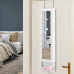 HOMCOM Sieradenkast Met Verlichting 831-326 -Cosmetica Winkel 1200x1200 485