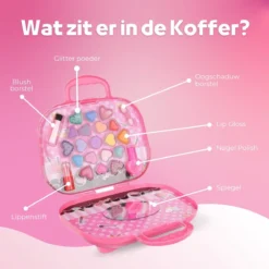 Make Up Koffer 25 Delig - Roze - Make Up Koffer Met Inhoud - Make Up Koffer Meisjes - Make Up Koffer Kinderen - Make Up Set Voor Meisjes 15 Make Up Koffer 25 Delig - Roze - Make Up Koffer Met Inhoud - Make Up Koffer Meisjes - Make Up Koffer Kinderen - Make Up Set Voor Meisjes -Cosmetica Winkel 1200x1200 595