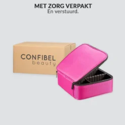 Cosmetica Koffer - Make-up Koffer Met Verstelbare Vakken - Visagie En Nagelstyliste Beauty Koffer - 26x23x9CM - Roze 23 Cosmetica Koffer - Make-up Koffer Met Verstelbare Vakken - Visagie En Nagelstyliste Beauty Koffer - 26x23x9CM - Roze -Cosmetica Winkel 1200x1200 637