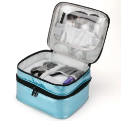 YONO Nagellak Tas - Nagelkoffer Beautycase - Cosmetica Koffer - Manicure Organizer - Blauw -Cosmetica Winkel 1200x1200 656