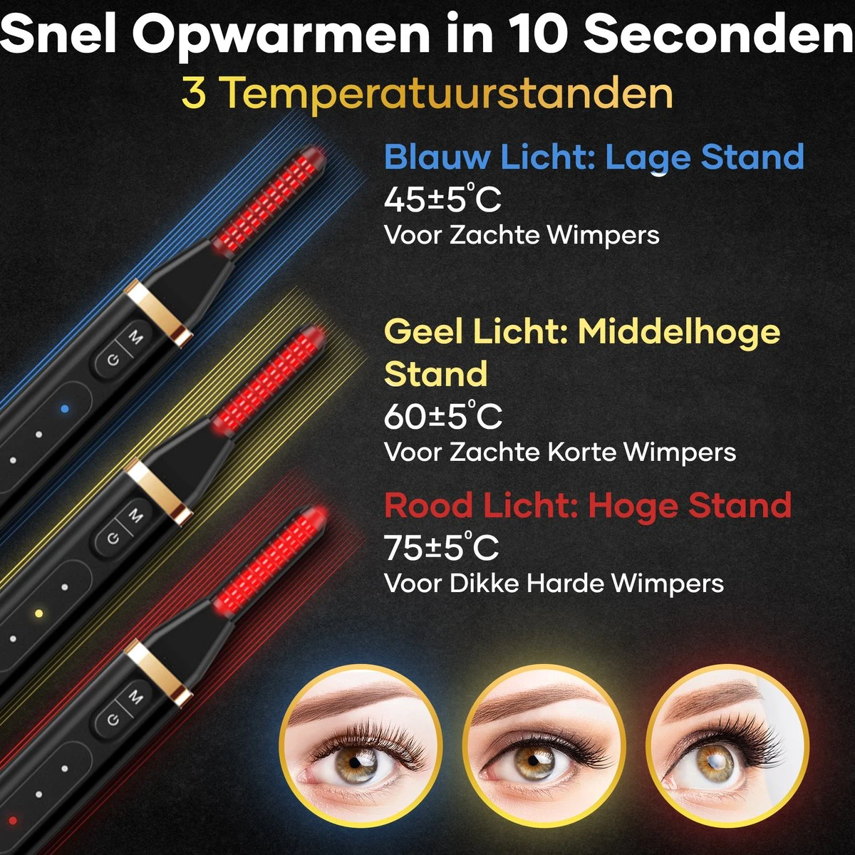 MoreWomen® Elektrische Wimperkruller - Wimperkruller - Verwarmd - Wimper Lift - Incl. Wimperborstel 2 MoreWomen® Elektrische Wimperkruller - Wimperkruller - Verwarmd - Wimper Lift - Incl. Wimperborstel - Afbeelding 2