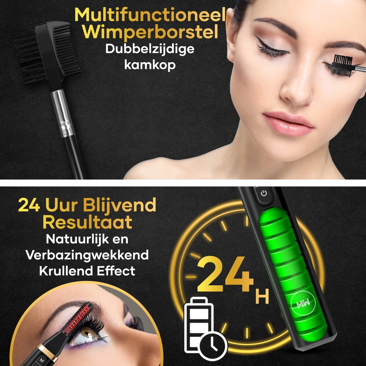 MoreWomen® Elektrische Wimperkruller - Wimperkruller - Verwarmd - Wimper Lift - Incl. Wimperborstel 3 MoreWomen® Elektrische Wimperkruller - Wimperkruller - Verwarmd - Wimper Lift - Incl. Wimperborstel - Afbeelding 3