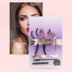 Wimperkruller Set – 5-delig – Met Wimperkruller, Wimperkruller Klein, Wimper Pincet, Wimper Borstel Met Kam, Spoolie - RVS – Rose Goud En Zwart -Cosmetica Winkel 1200x1200 691