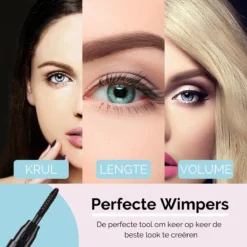 3-Delige Elektrische Wimperkruller Set – Incl. Wimperserum & Wimperborstel – Wimperlifting Set – Lash Lift – Lange, Gekrulde En Volle Wimpers – Eyelash Curler -Cosmetica Winkel 1200x1200 698