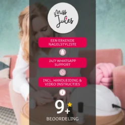 Miss Jules - 6-Delige Gellak Starterspakket - Nagellak - Kleur Roze & Glitter - Glanzend & Dekkend Resultaat 14 Miss Jules - 6-Delige Gellak Starterspakket - Nagellak - Kleur Roze & Glitter - Glanzend & Dekkend Resultaat -Cosmetica Winkel 1200x1200 8