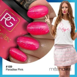 Pink Gellac - Paradise Pink - Gellak - Vegan - Roze - Glanzend - 15ml -Cosmetica Winkel 1200x1200 80
