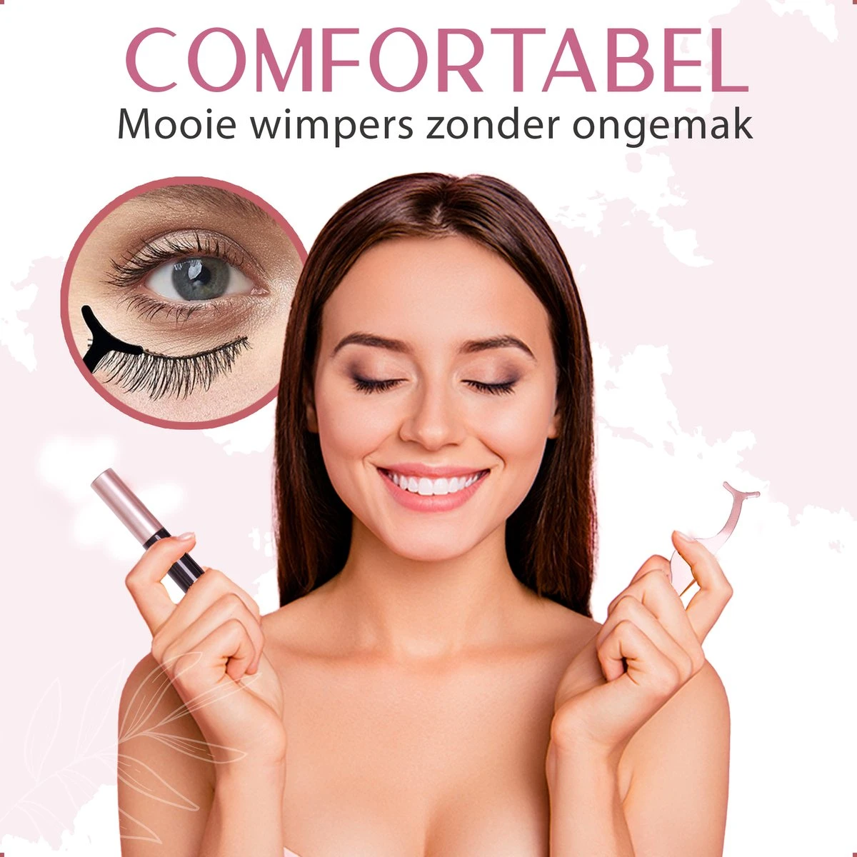 Magnetische Wimpers Met Eyeliner Set - Magnetic Lashes - Magneet - 10 Sets Nepwimpers Met 2 Eyeliners En 1 Applicator - Zwart 5 Magnetische Wimpers Met Eyeliner Set - Magnetic Lashes - Magneet - 10 Sets Nepwimpers Met 2 Eyeliners En 1 Applicator - Zwart - Afbeelding 5