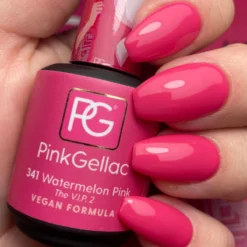 Pink Gellac - Watermelon Pink - Gellak - Vegan - Roze - Glanzend - 15ml -Cosmetica Winkel 1200x1200 98
