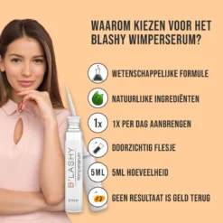 B’LASHY® Wimperserum - Wimper Groeimiddel - Wimper Serum Voor Sterke, Lange En Volle Wimpers - 5 Ml -Cosmetica Winkel 1200x1200 991