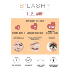 B’LASHY® Wimperserum - Wimper Groeimiddel - Wimper Serum Voor Sterke, Lange En Volle Wimpers - 5 Ml -Cosmetica Winkel 1200x1200 995