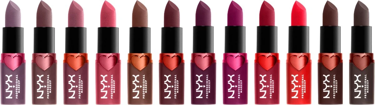 NYX Professional Makeup - Holidays 2022 Mrs Claus - Lipstick Vault - 14 Matte Lipsticks 2 NYX Professional Makeup - Holidays 2022 Mrs Claus - Lipstick Vault - 14 Matte Lipsticks - Afbeelding 2