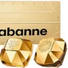 Paco Rabanne Miniaturen Travelset: Lady Million Fabulous + Lady Million Empire + Lady Million + Olympea 5+5+5+6 Ml