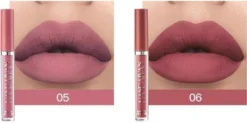 Set Van 6 X Matte Lip Gloss Nude | Lipgloss Matte Set | Waterproof | Nude Kleuren -Cosmetica Winkel 1200x597