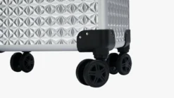 Beauty Koffer Zilver | Beautycase / Beautykoffer / Trolley Van Aluminium - 8 Wielen - Kapper Koffer - Tattoo Koffer - Nagel Koffer - Make-up Koffer -Cosmetica Winkel 1200x674