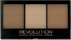 Makeup Revolution - Ultra Brightening Contour Kit C04 - Light/Medium