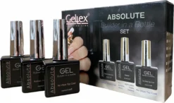Gellex - SET Absolute Builder Gel In A Bottle "Hera" 15ml - Starterspakket 3x15ml - Gel Nagellakset- Gel Nagels