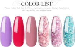 Polygel- 6 KLEUREN SET - 15 ML - Polygel Kit - Polygel Nagels - Polygel Kleuren -Cosmetica Winkel 1200x757