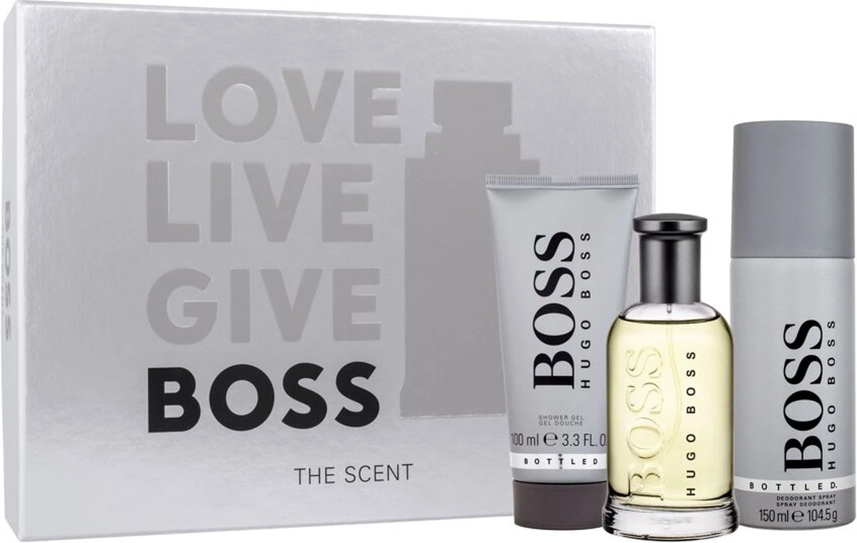 Hugo Boss Boss Bottled Set Eau De Toilette (edt) 100 Ml + Shower Gel 100 Ml + Deospray 150 Ml 1 Hugo Boss Boss Bottled Set Eau De Toilette (edt) 100 Ml + Shower Gel 100 Ml + Deospray 150 Ml