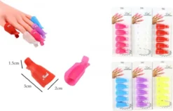 Nagellak Remover Clips | Nagelclips | 10 Stuks | Alles Kleuren -Cosmetica Winkel 1200x770
