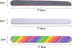 Professionele Nagelvijlen Set | Blokvijl | Pedicureset | Manicureset | Nagelborstel | Polijst Vijl | 6 Delig -Cosmetica Winkel 1200x812