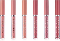 Set Van 6 X Matte Lip Gloss Nude | Lipgloss Matte Set | Waterproof | Nude Kleuren -Cosmetica Winkel 1200x820 1