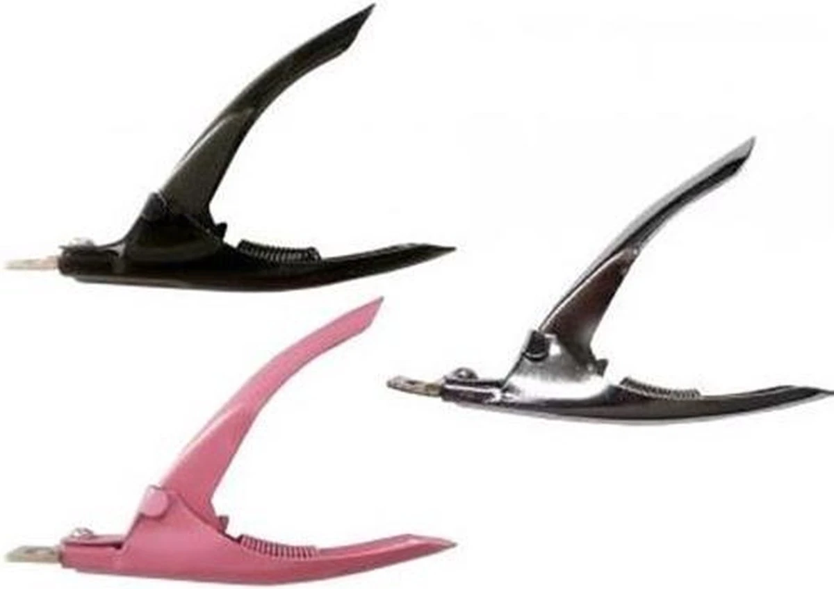 Merkloos Nagelknipper Kunstnagels - Nepnagels - RVS -Roze 2 Merkloos Nagelknipper Kunstnagels - Nepnagels - RVS -Roze - Afbeelding 2