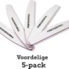 Professionele Nagelvijl 5pcs - Moon #180/240 - Top Kwaliteit - Gratis Verzending