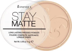 Rimmel London Stay Matte Pressed Powder - 003 Peach Glow 20 Rimmel London Stay Matte Pressed Powder - 003 Peach Glow -Cosmetica Winkel 1200x853