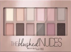 Maybelline The Blushed Nudes OogschaduwPalette - 12 Roze Nude Tinten -Cosmetica Winkel 1200x881 2