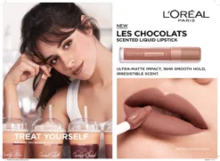 L’Oréal Paris Les Chocolate Ultra Matte Liquid Lippenstift - 844 Sweet Tooth 24 L’Oréal Paris Les Chocolate Ultra Matte Liquid Lippenstift - 844 Sweet Tooth -Cosmetica Winkel 1200x881