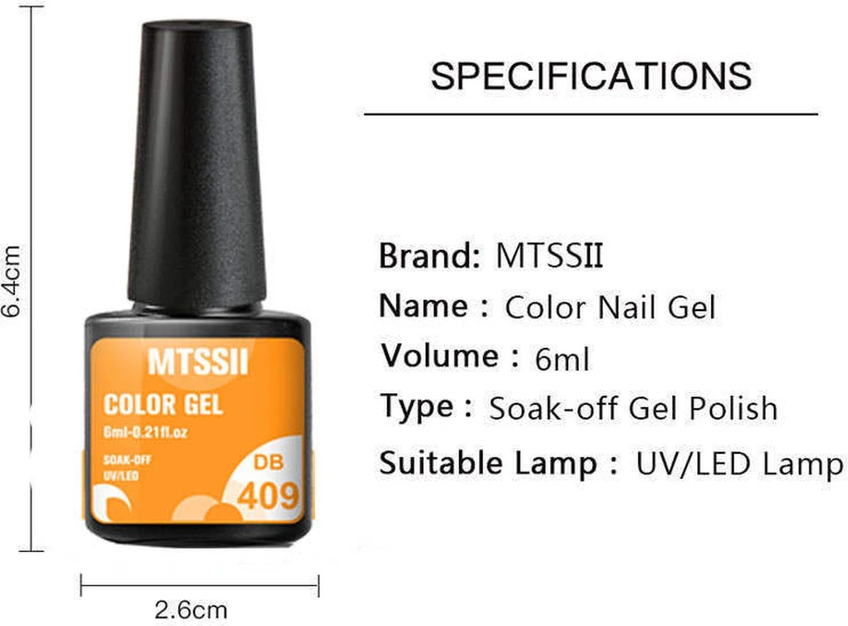 Mtssii - Gelnagel Kit - 5 ZOMER KLEUREN Gellak - Blauw, Groen, Oranje/nude, Geel En Lila- Starterkit - Manicure Set - 54 Watt UV Lamp - Gel Nagels 3 Mtssii - Gelnagel Kit - 5 ZOMER KLEUREN Gellak - Blauw, Groen, Oranje/nude, Geel En Lila- Starterkit - Manicure Set - 54 Watt UV Lamp - Gel Nagels - Afbeelding 3