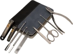 Skeraxo 8-delige Luxe Verschillende Tools - Professioneel Manicure Set & Pedicureset Met Nagelvijl & Nageltang – Behandeling Nagels En Huid -Cosmetica Winkel 1200x901