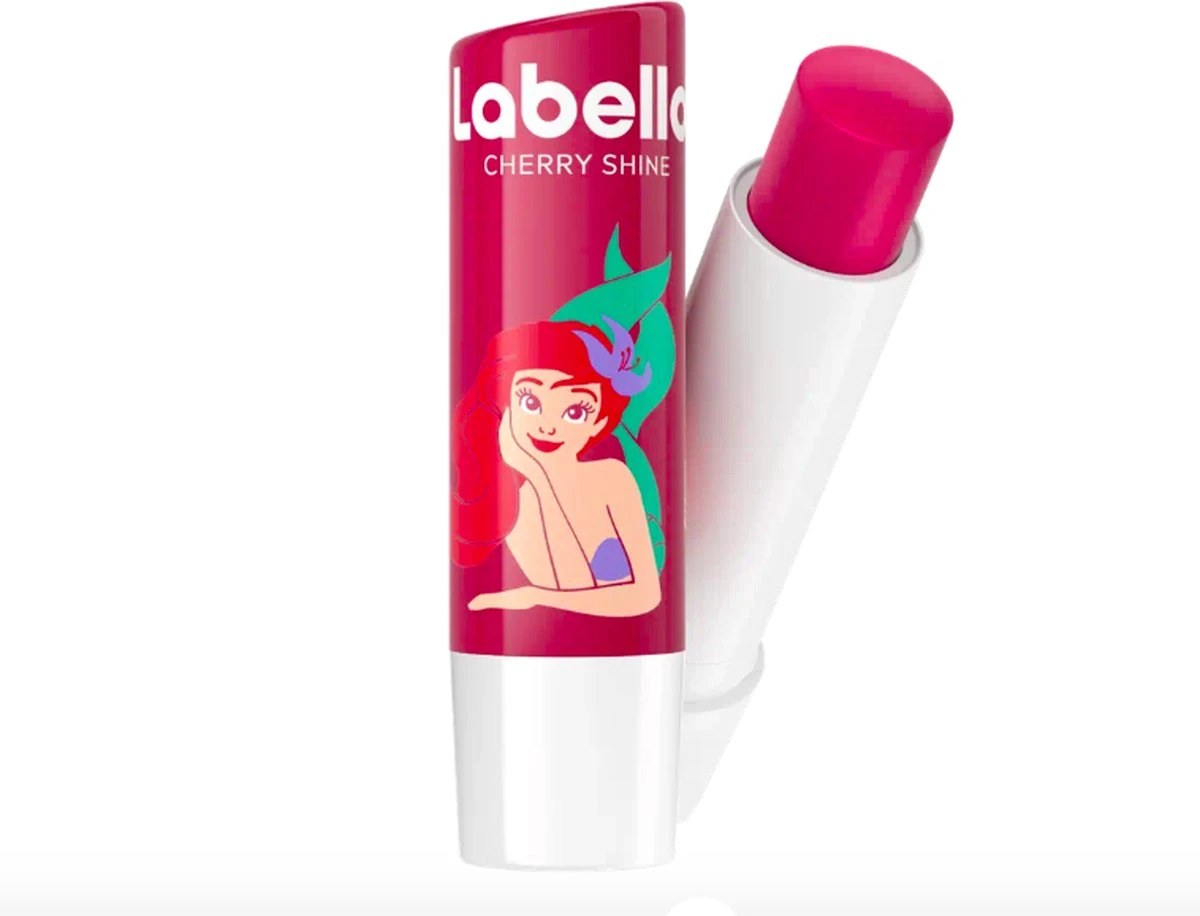 Labello Limited Disney Edition - Ariel Cherry Shine 2 Labello Limited Disney Edition - Ariel Cherry Shine - Afbeelding 2