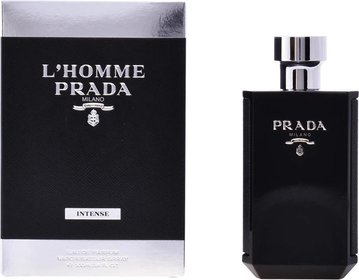 Prada L'Homme Intense 100ml - Eau De Parfum - Herenparfum 11 Prada L'Homme Intense 100ml - Eau De Parfum - Herenparfum - Afbeelding 11