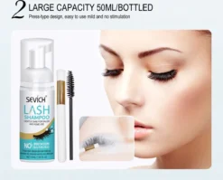 Sevich Wimper Extensions Cleanser - Wimpershampoo - Lash Foam Shampoo - Lash Cleanser - Wimper-shampoo - Assortiment 'Het Gemak' -Cosmetica Winkel 1200x967