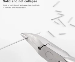 IGOODS Nagelriem Knipper - Professionele Teennagelknipper Cutter Tang - RVS - Zwart - Dikke Nagels Tool Gesneden Nagel - Teen Trimmer -Cosmetica Winkel 1200x998