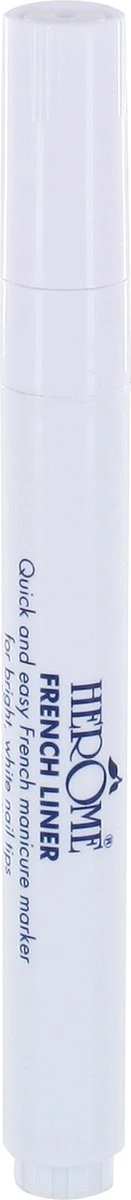 Herome French Liner - Manicurestift - Creëer Witte Nagelranden In Een Handomdraai - 5ml. 4 Herome French Liner - Manicurestift - Creëer Witte Nagelranden In Een Handomdraai - 5ml. - Afbeelding 4