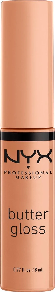 NYX Professional Makeup Butter Gloss - Fortune Cookie BLG13 - Lipgloss - 8 Ml