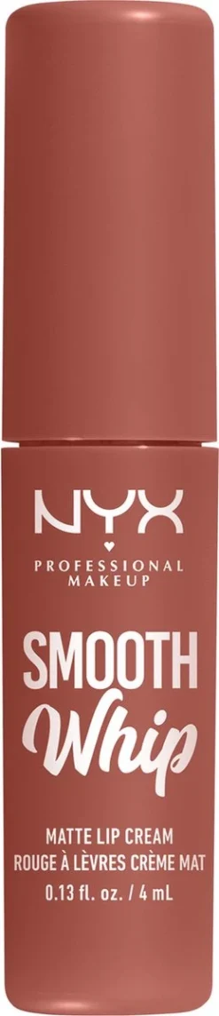 NYX Professional Makeup - Smooth Whip Matte Lip Cream Teddy Fluff - Vloeibare Lippenstift - 4ML -Cosmetica Winkel 259x1200 1