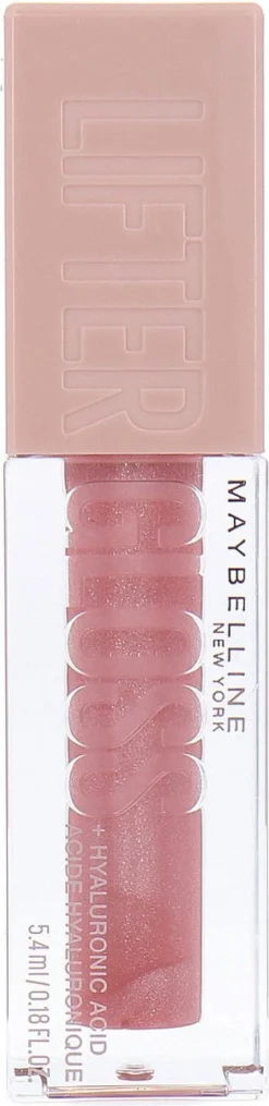 Maybelline New York - Lifter Gloss Lipgloss - 3 Moon - Roze - Glanzende Lipgloss - 5.4ml -Cosmetica Winkel 292x1200