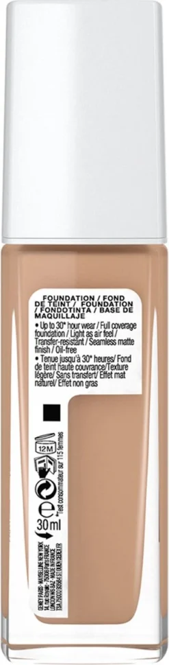 Maybelline - Superstay Active Wear Foundation - 21 Nude Beige -Cosmetica Winkel 306x1200 3